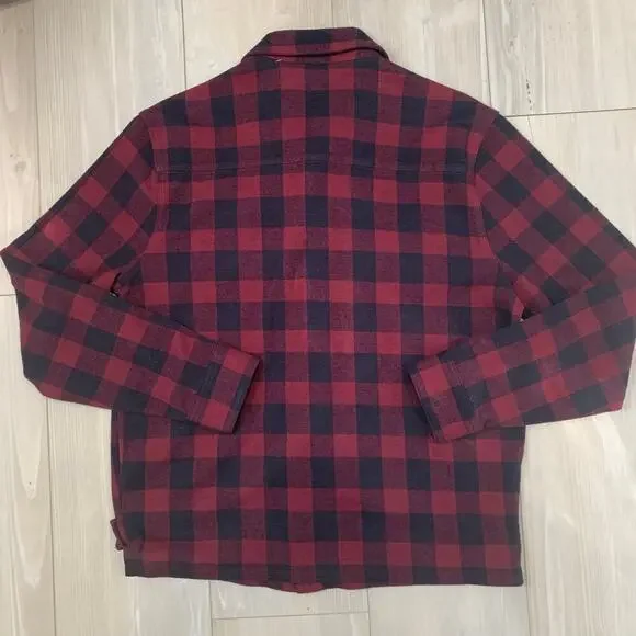 Vince Men's Plaid Flannel Size S - Picture 4 of 5